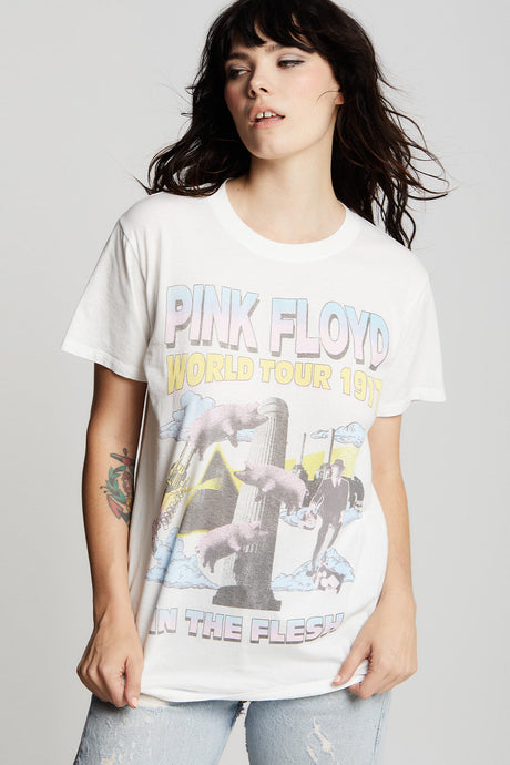 Pink Floyd 1977 World Tour Tee by Recycled Karma Brands