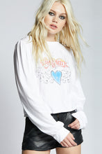 Load image into Gallery viewer, Aerosmith Heart Puff Sleeve Tee by Recycled Karma Brands